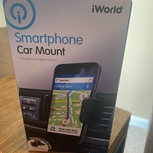 Smartphone car mount